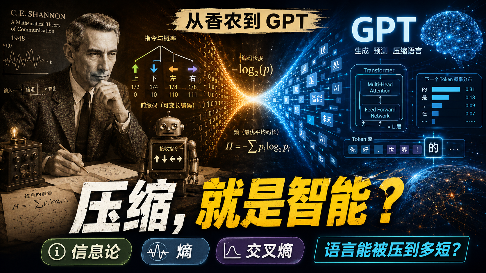 熵与压缩智能